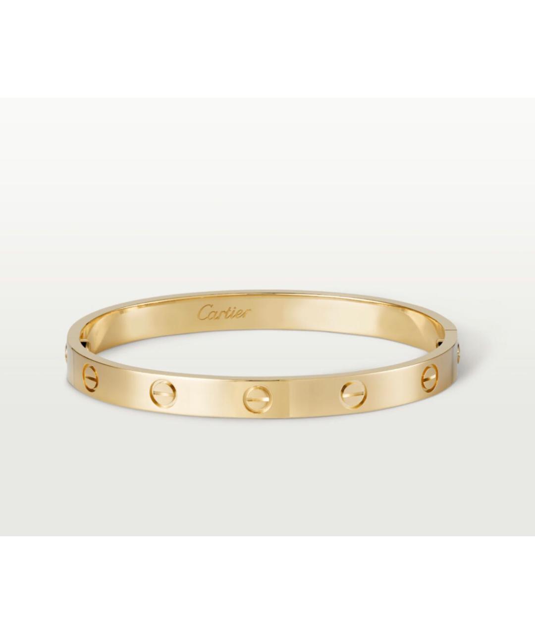 CARTIER Золотой браслет из желтого золота, фото 4