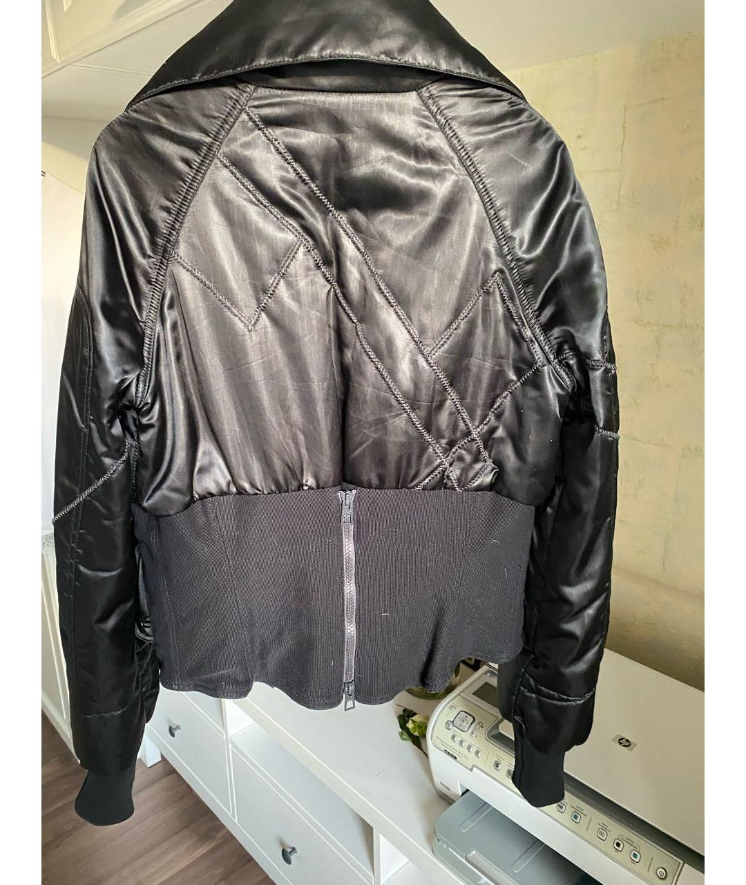 CHRISTIAN DIOR Черная полиэстеровая куртка, фото 2