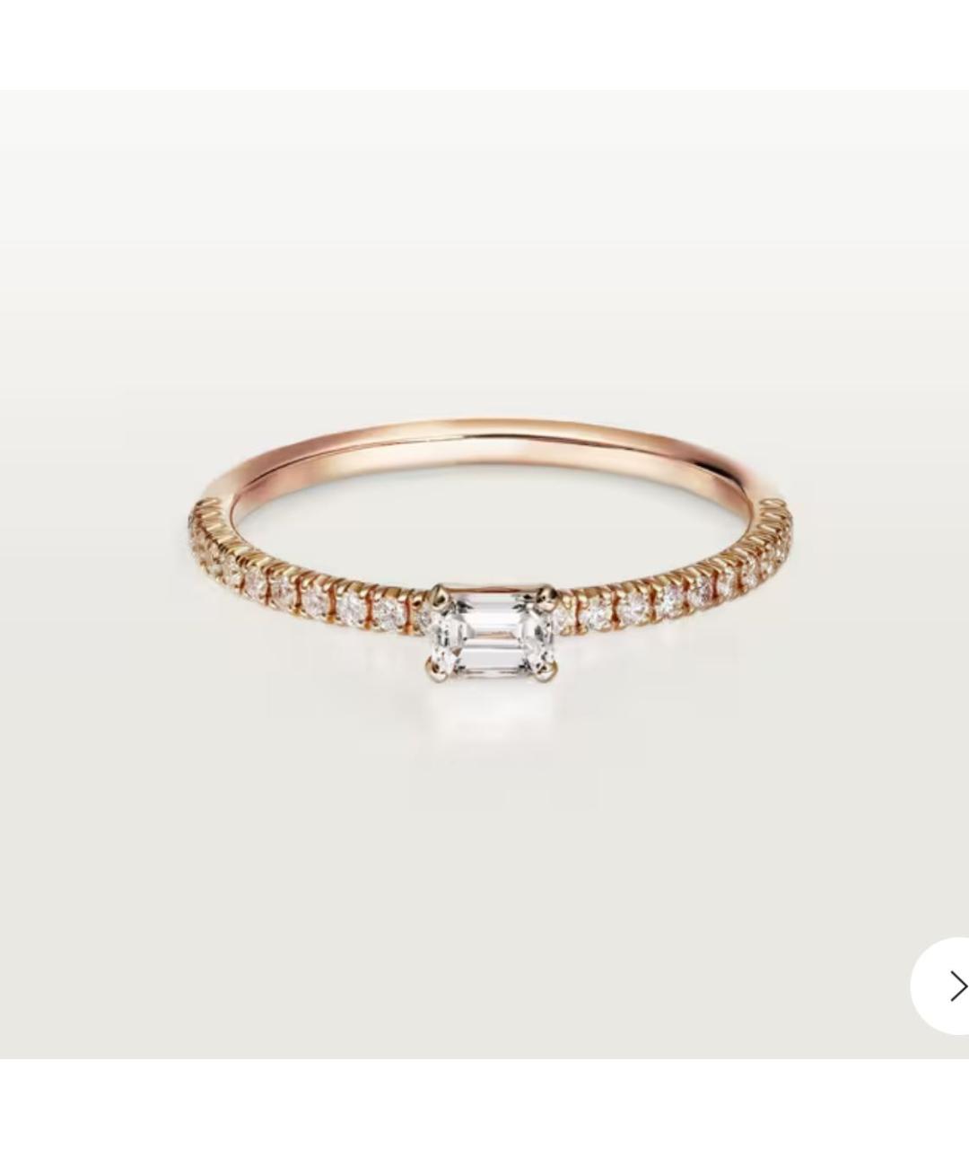 CARTIER Золотое кольцо из розового золота, фото 9