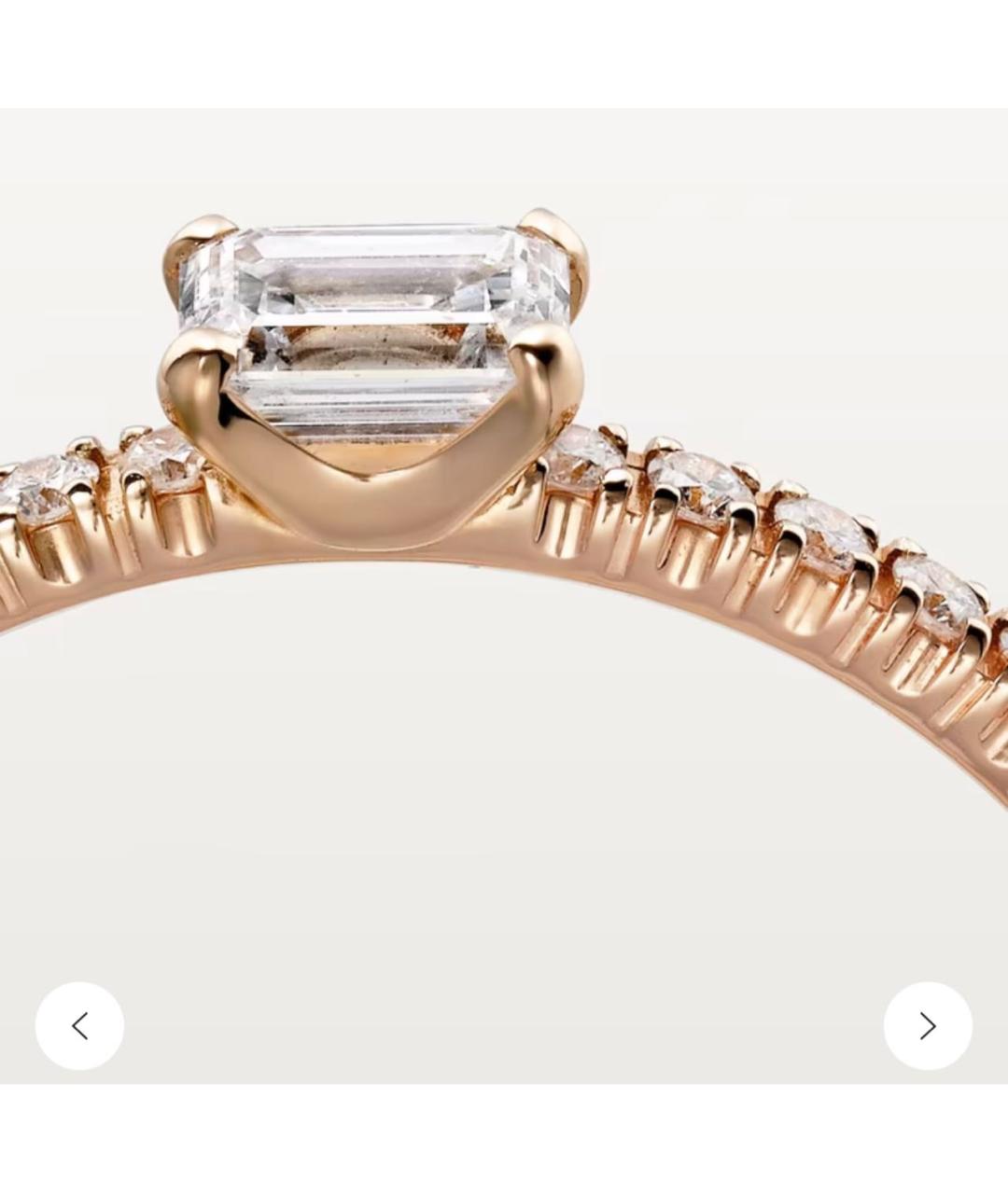 CARTIER Золотое кольцо из розового золота, фото 3