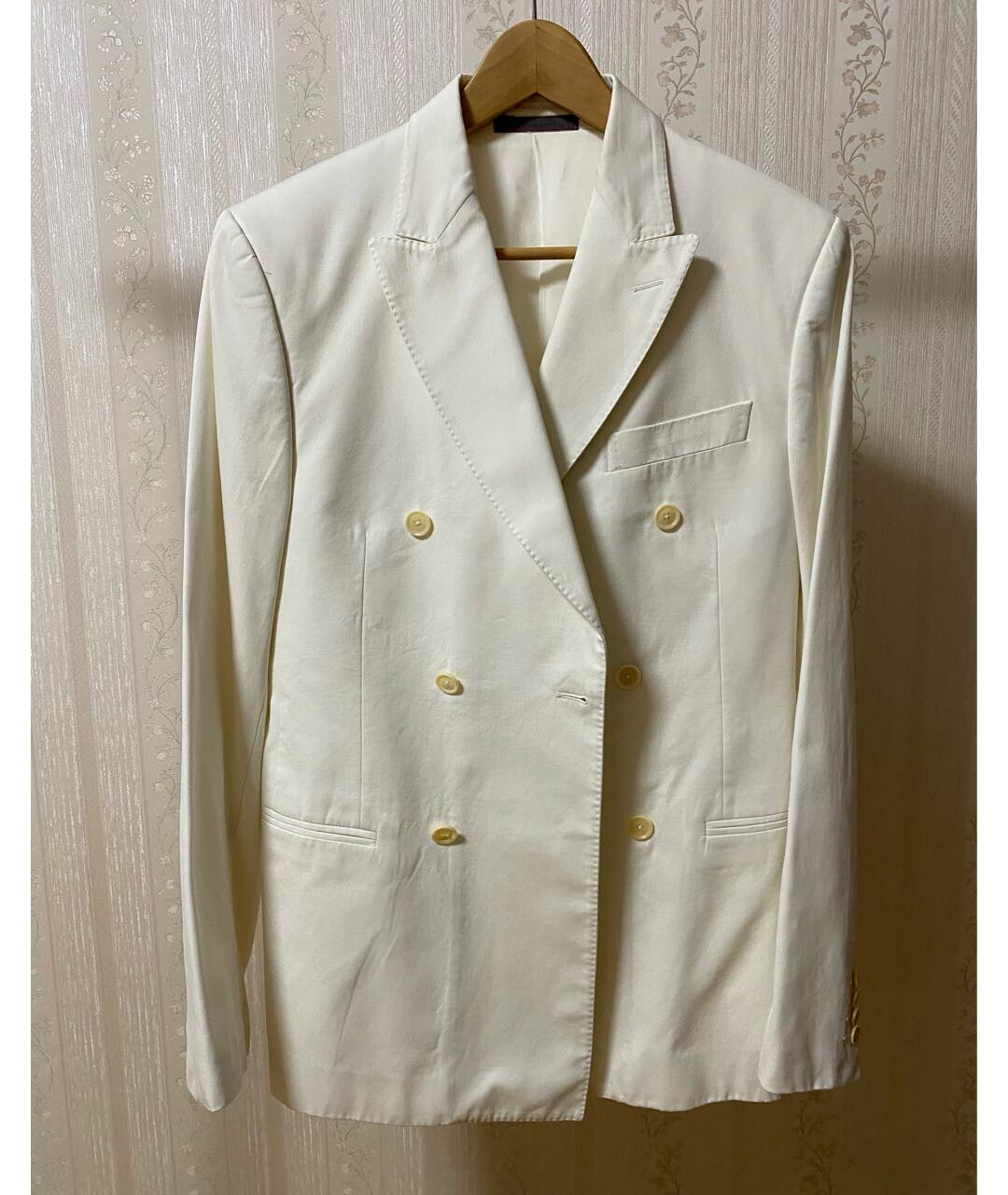 MOSCHINO Белый хлопковый пиджак, фото 6
