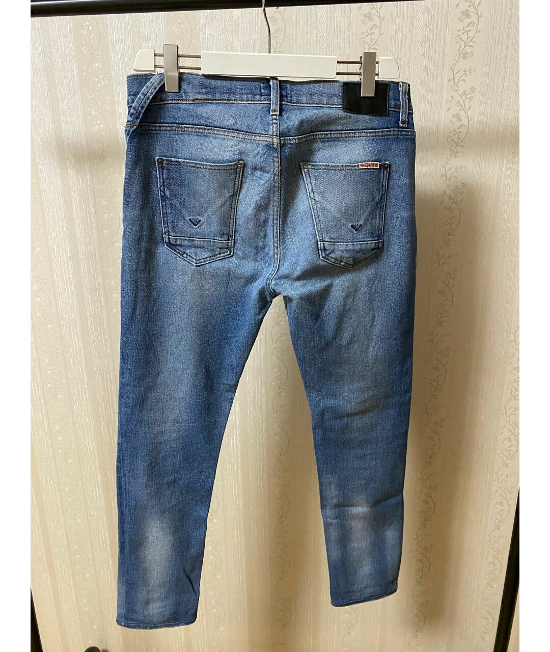 HUDSON Синие хлопковые джинсы скинни, фото 4