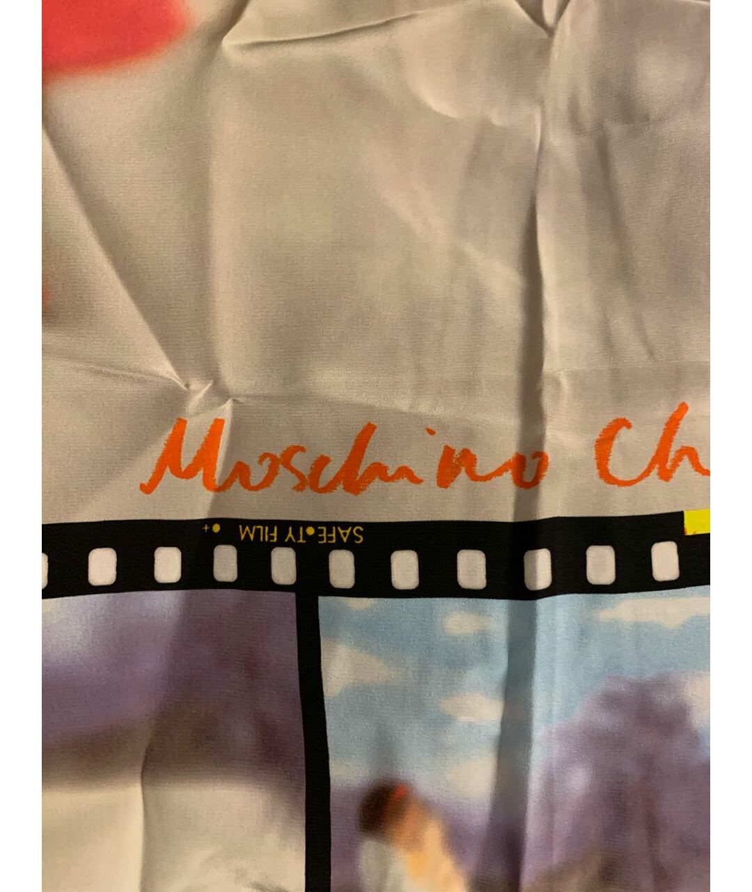 MOSCHINO Мульти шелковый шарф, фото 4