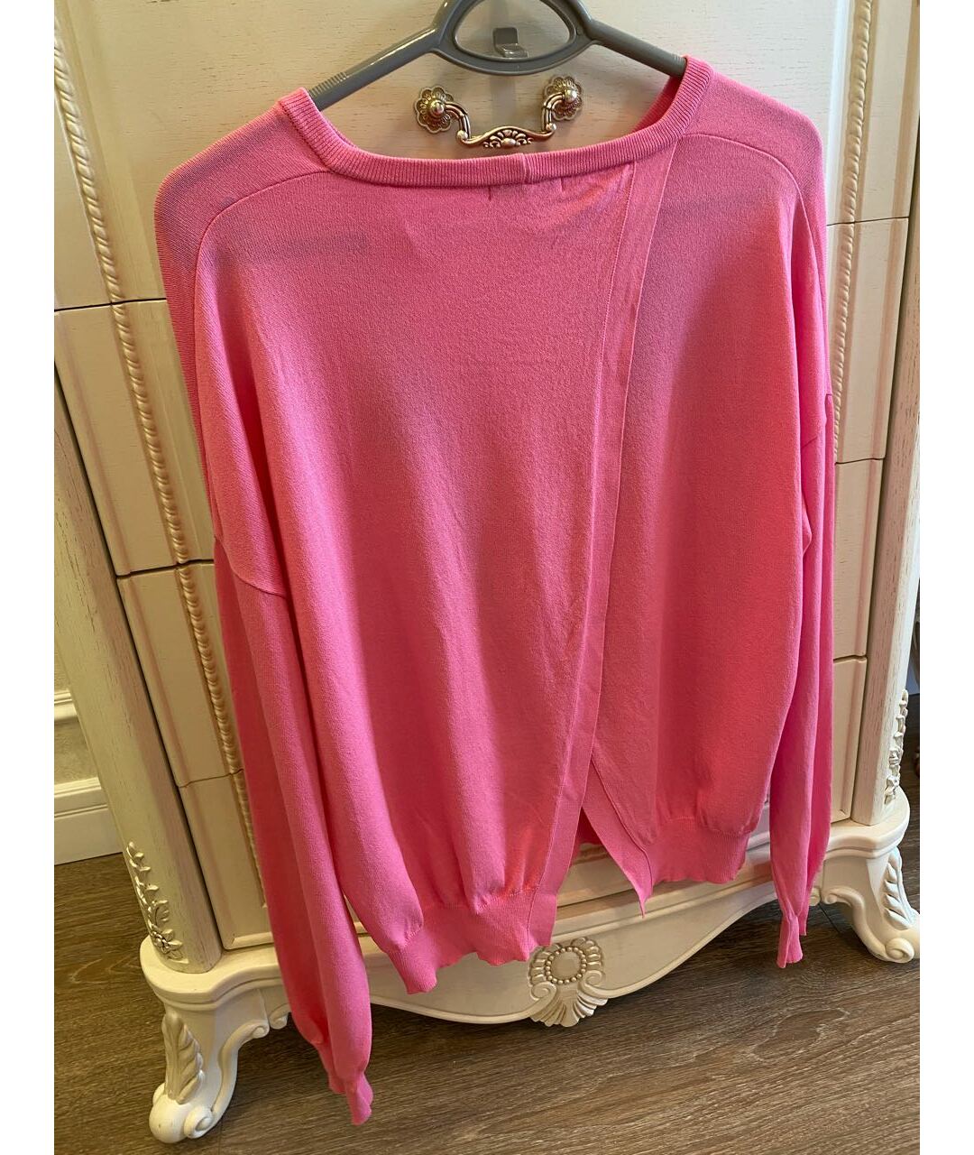 ICEBERG Розовый синтетический джемпер / свитер, фото 2