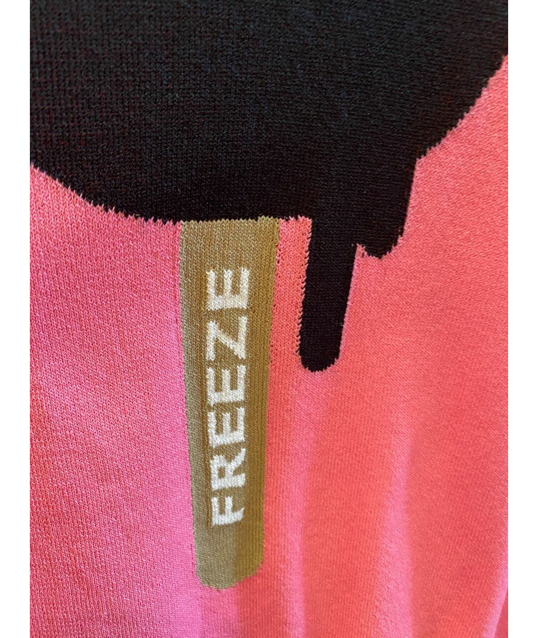 ICEBERG Розовый синтетический джемпер / свитер, фото 4