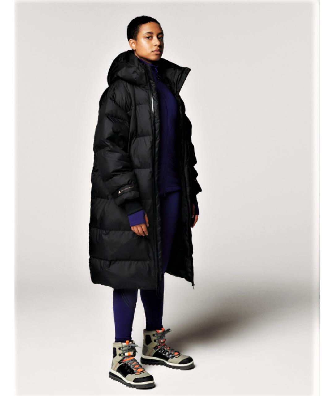 ADIDAS BY STELLA MCCARTNEY Черный пуховик, фото 4