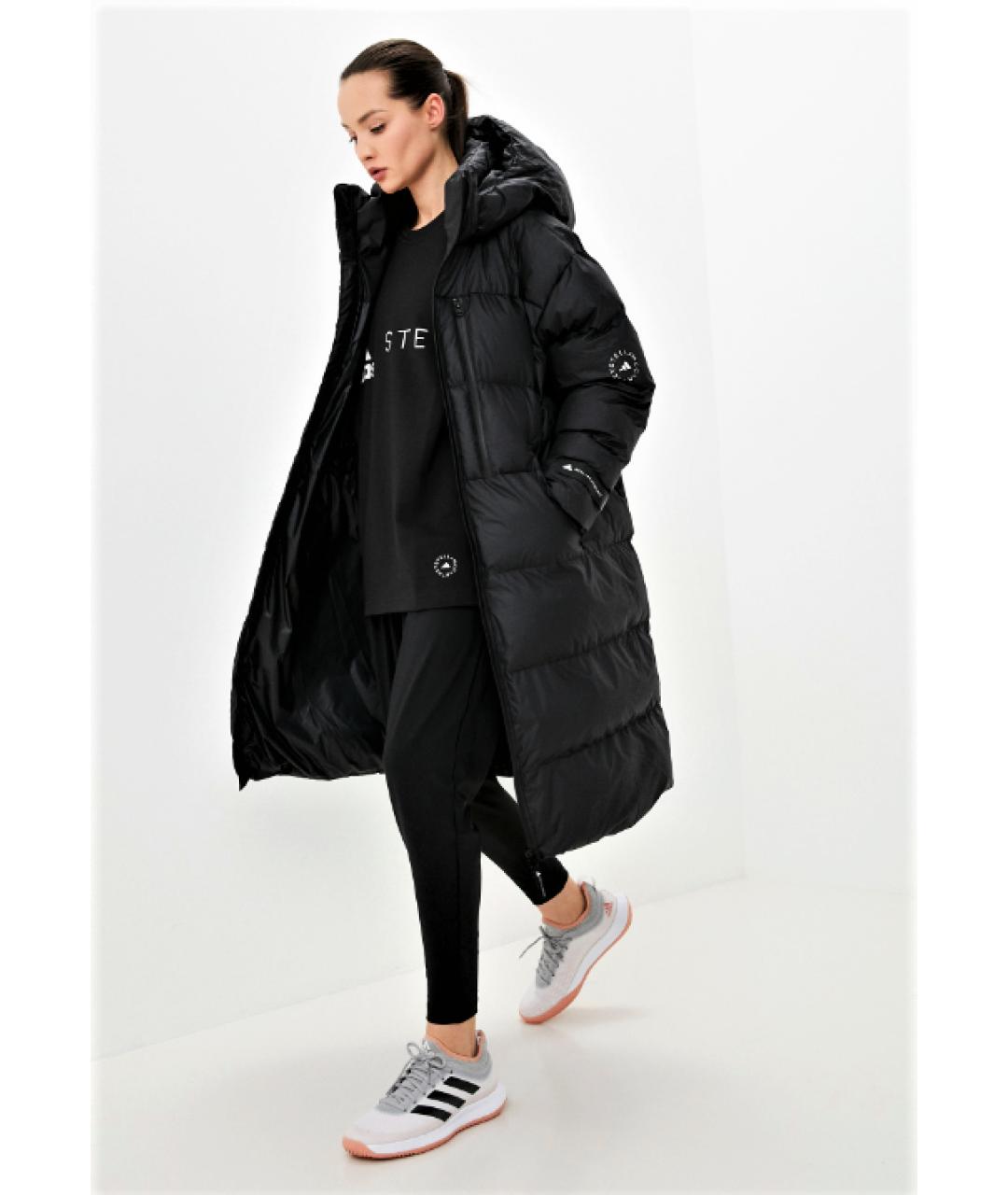 ADIDAS BY STELLA MCCARTNEY Черный пуховик, фото 5
