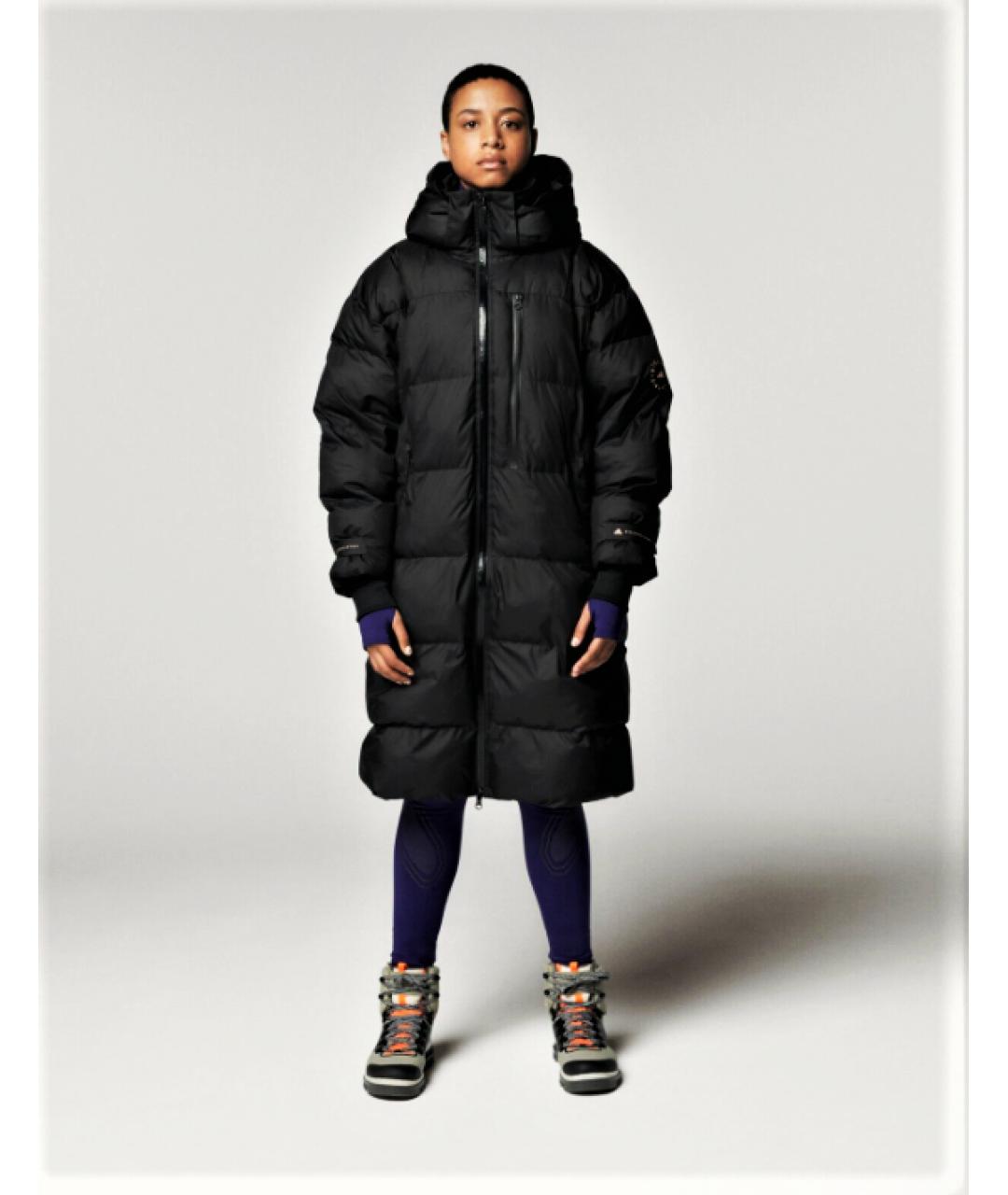 ADIDAS BY STELLA MCCARTNEY Черный пуховик, фото 3
