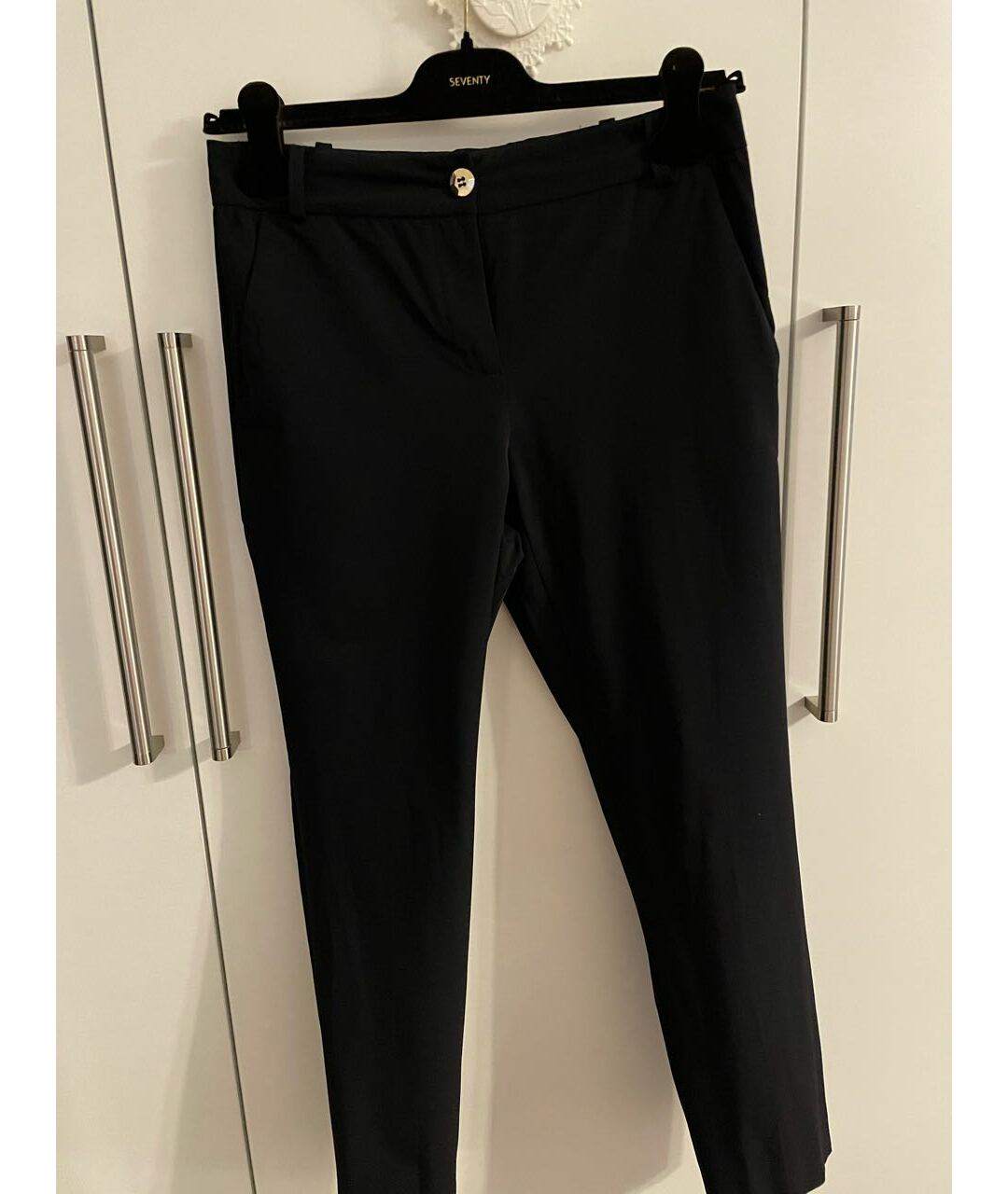 PINKO Черный полиэстеровый костюм с брюками, фото 2