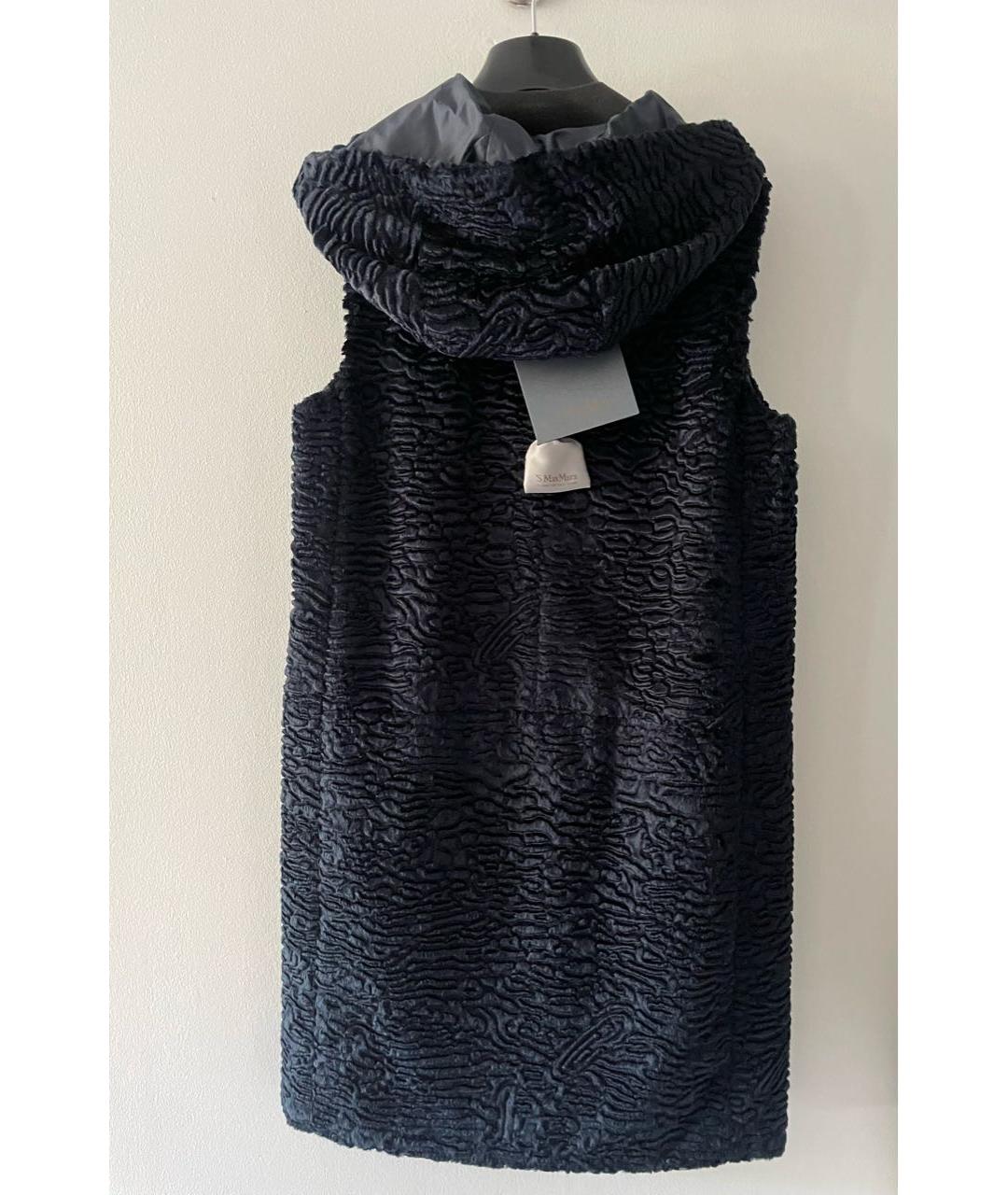 MAX MARA Темно-синий жилет, фото 2