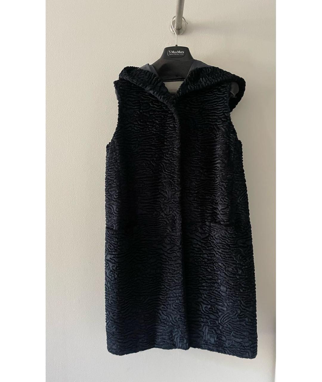 MAX MARA Темно-синий жилет, фото 6