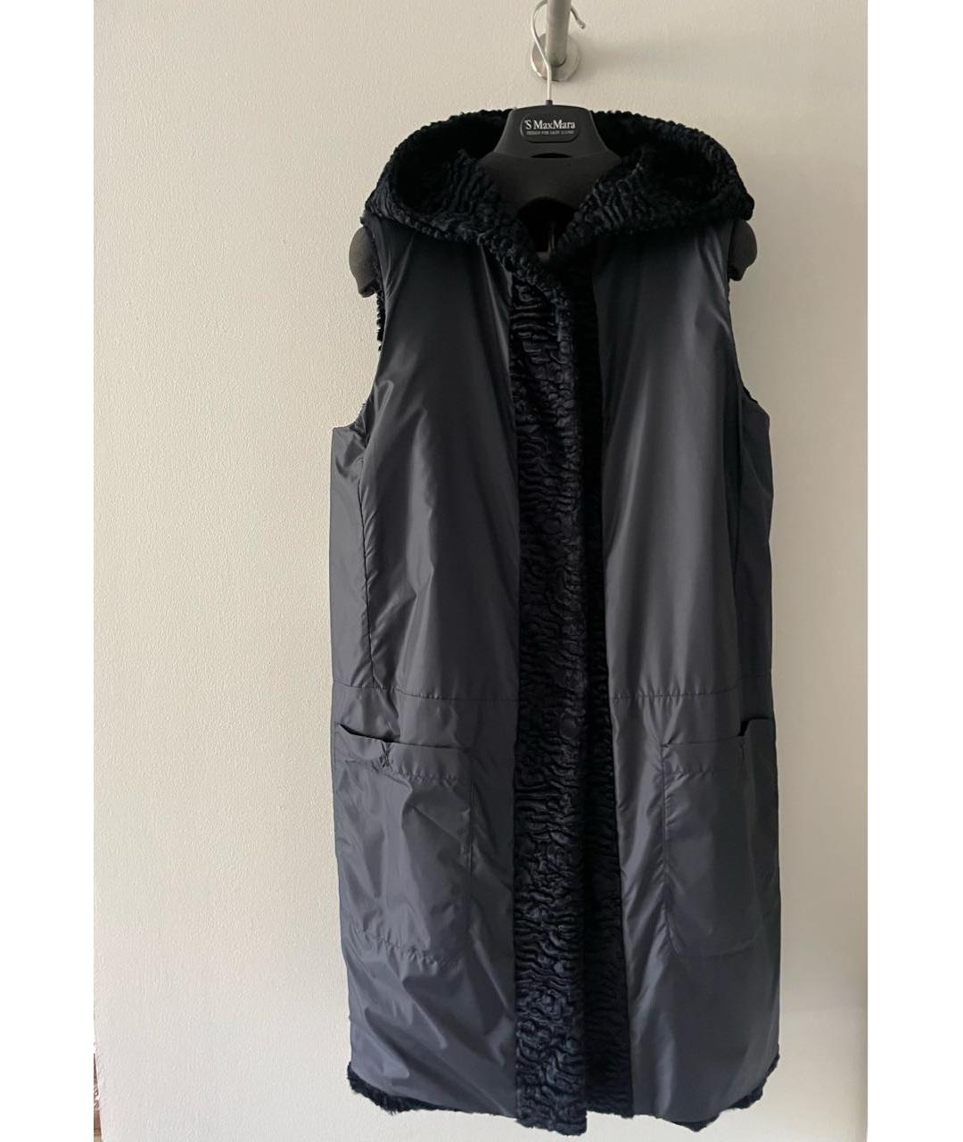 MAX MARA Темно-синий жилет, фото 3