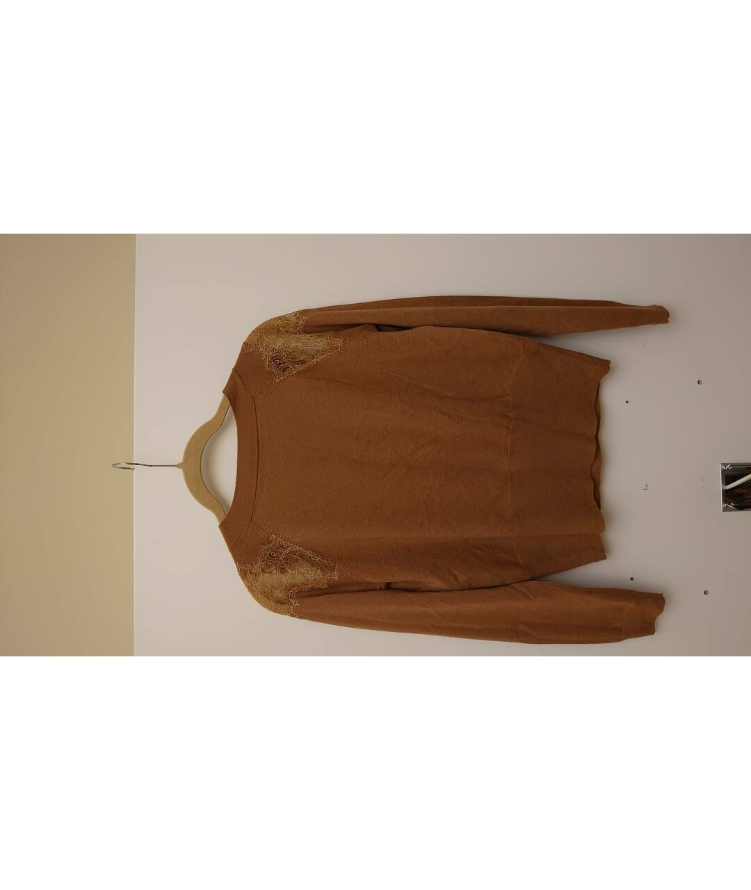 TWIN-SET Коричневый джемпер / свитер, фото 2