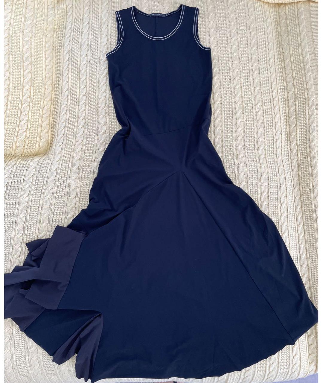 MARITHE FRANCOIS GIRBAUD Черное полиамидовое повседневное платье, фото 6