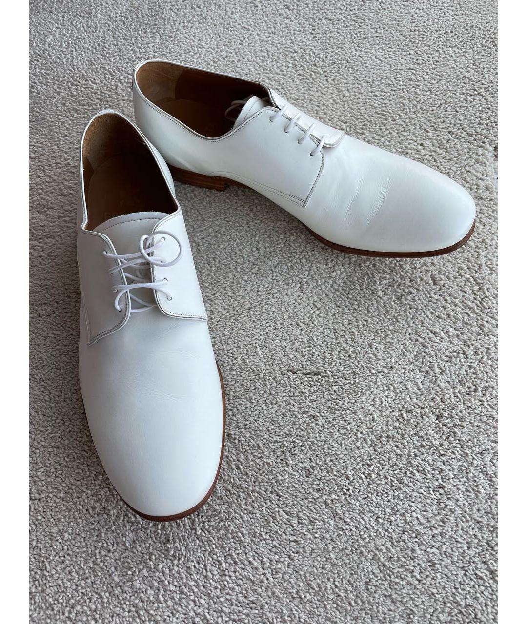 PREMIATA Белые кожаные туфли, фото 8
