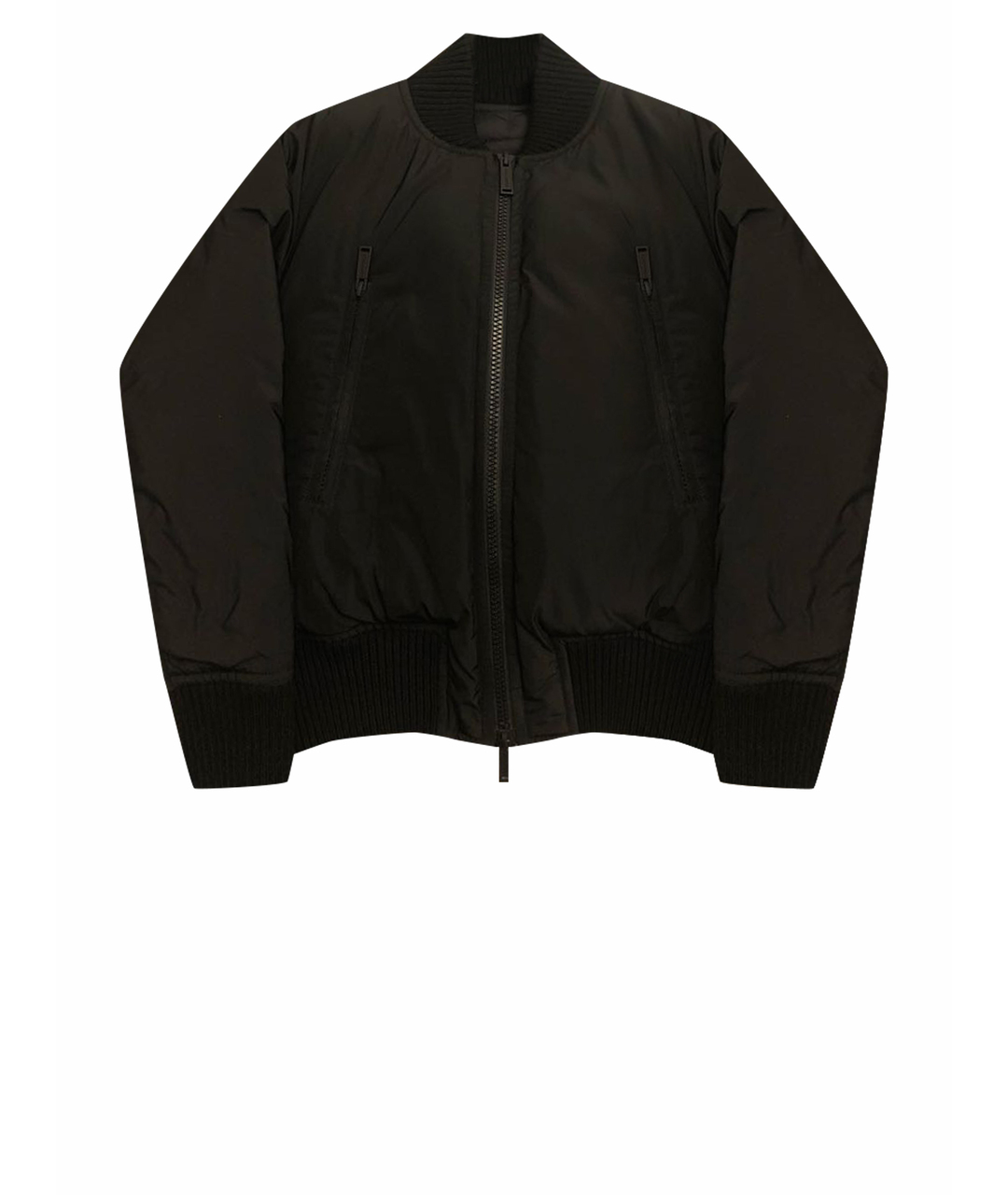 DSQUARED2 Черная полиэстеровая куртка, фото 1