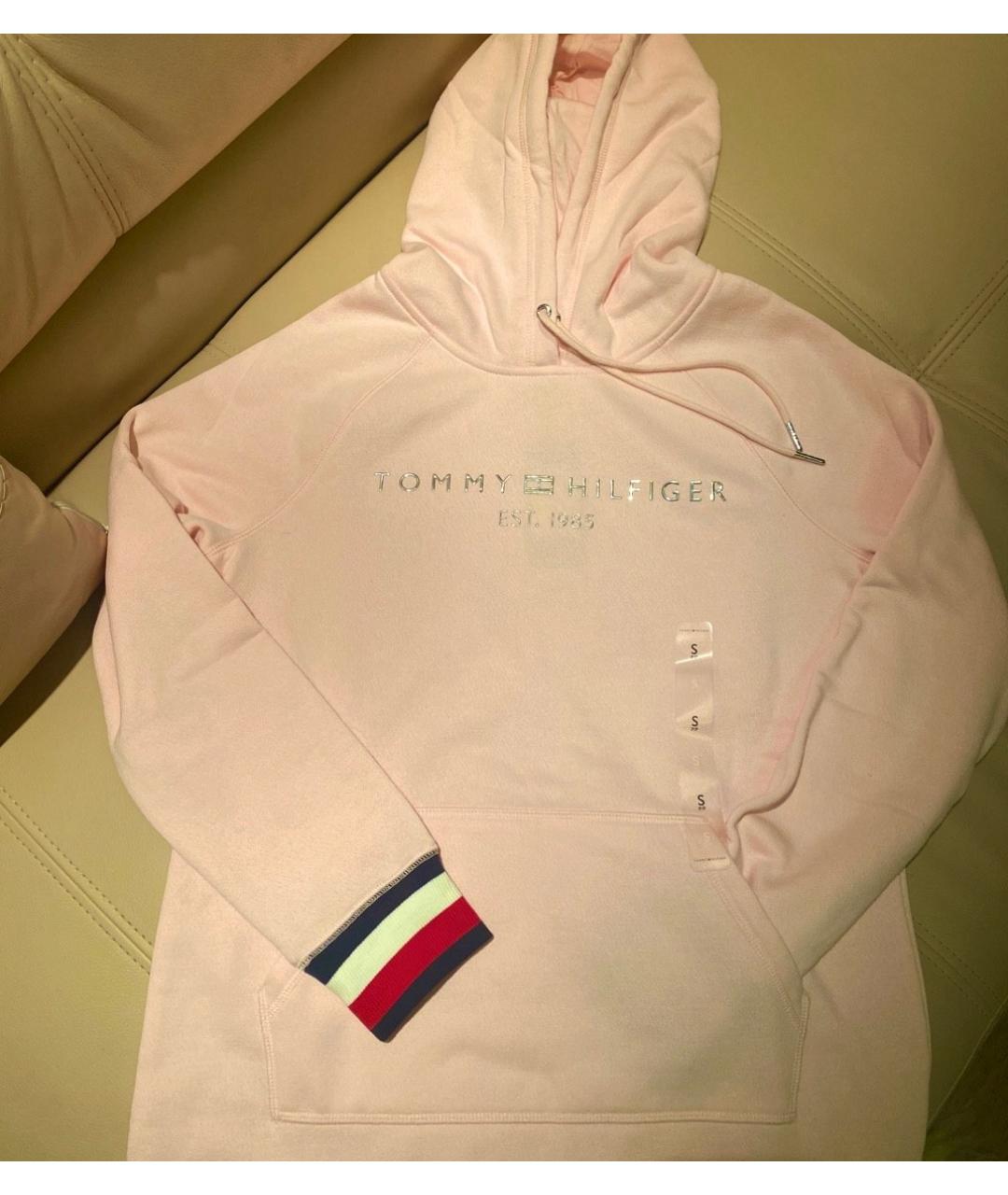 TOMMY HILFIGER Розовое повседневное платье, фото 4