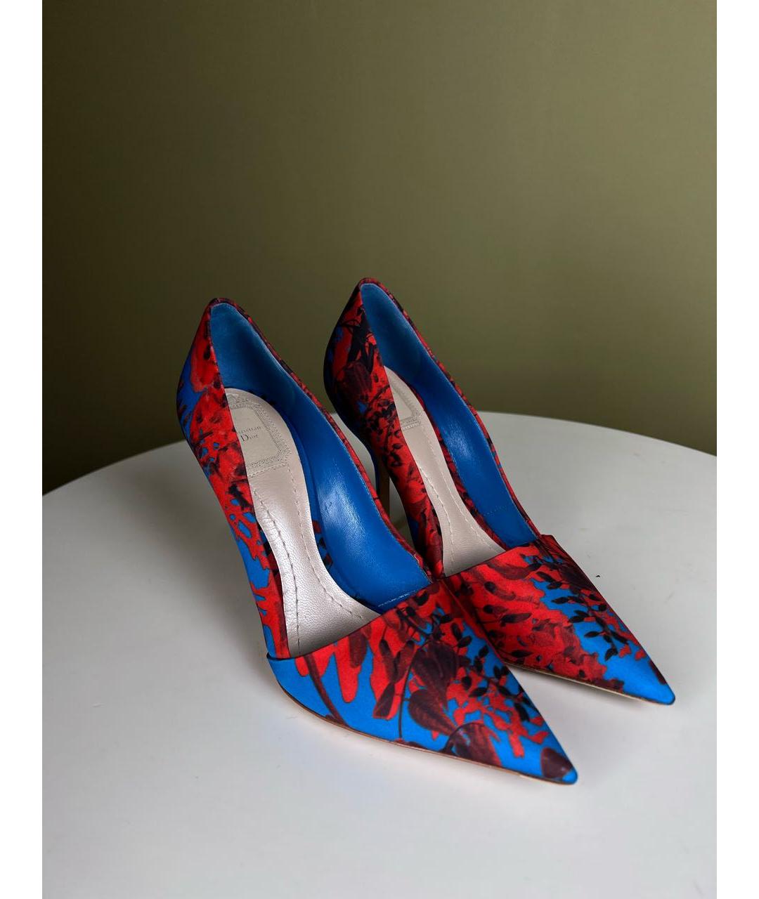 CHRISTIAN DIOR Мульти туфли, фото 5