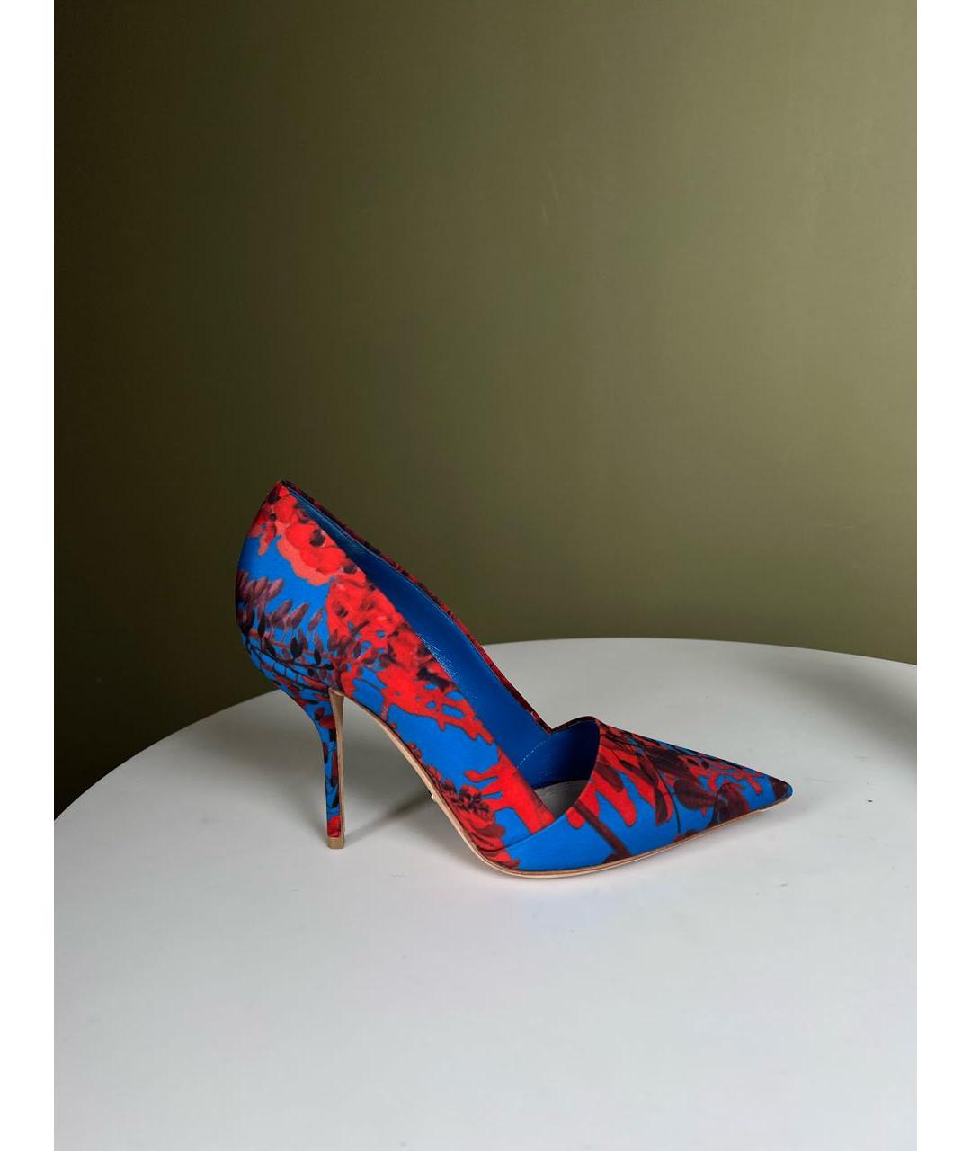 CHRISTIAN DIOR Мульти туфли, фото 6
