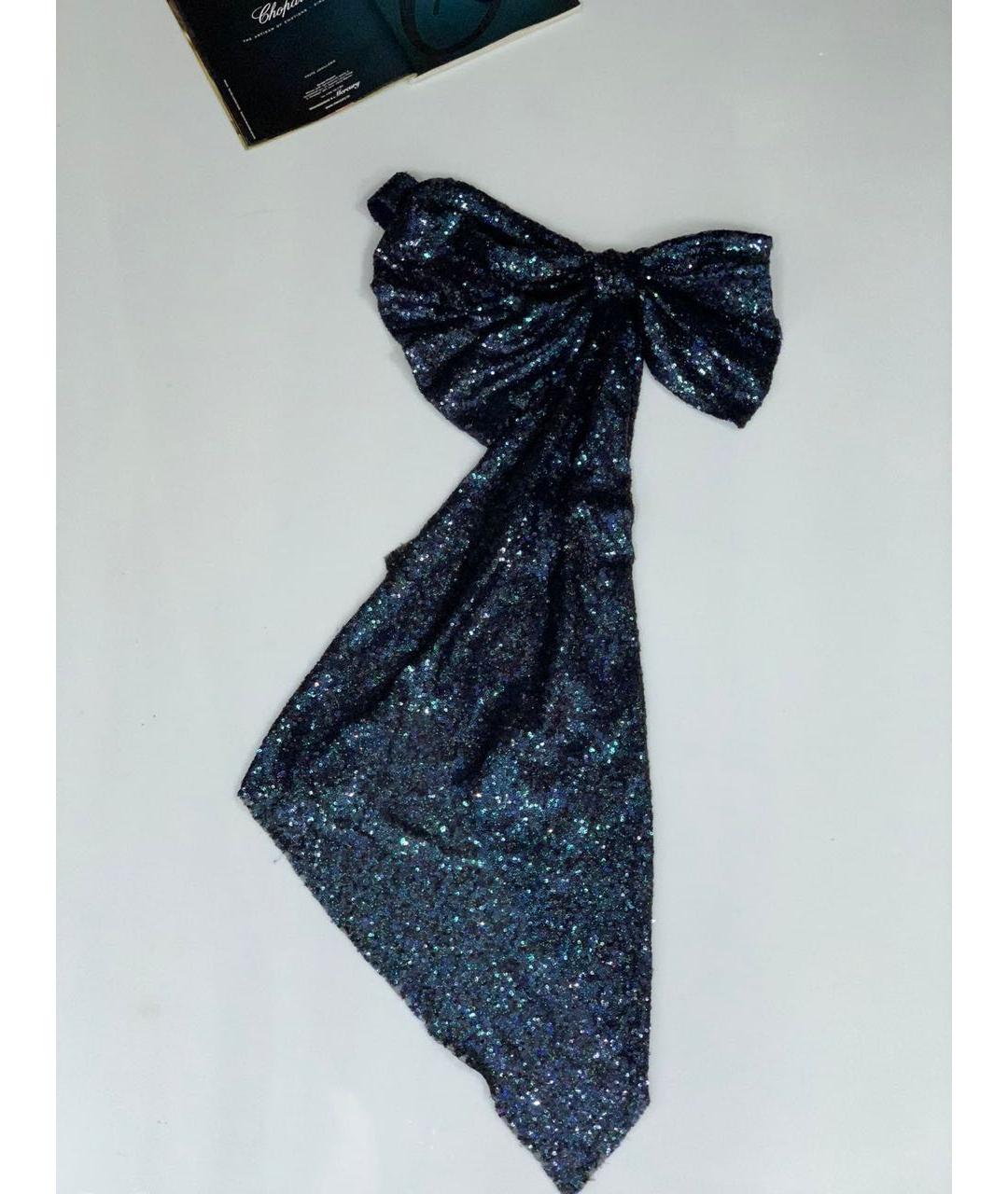 A LA RUSSE Темно-синее полиэстеровое вечернее платье, фото 6