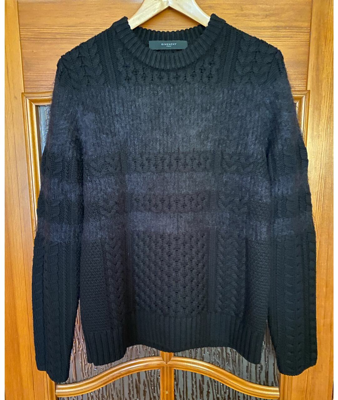 GIVENCHY Черный шерстяной джемпер / свитер, фото 6