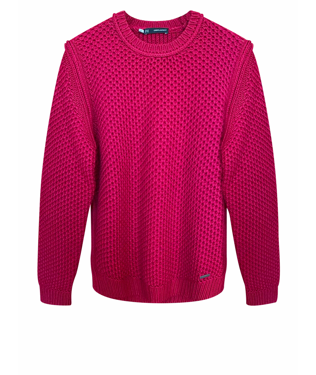 DSQUARED2 Красный шерстяной джемпер / свитер, фото 1