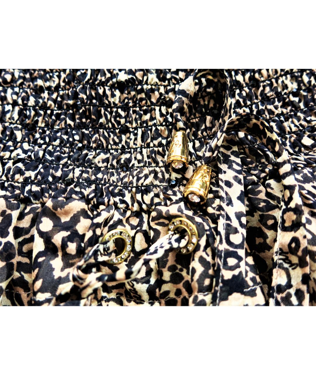 VDP Коричневый шелковый комбинезон, фото 4