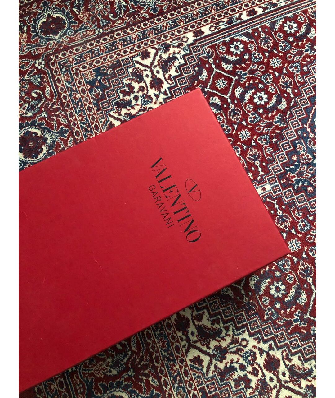 VALENTINO GARAVANI Красные текстильные кроссовки, фото 5