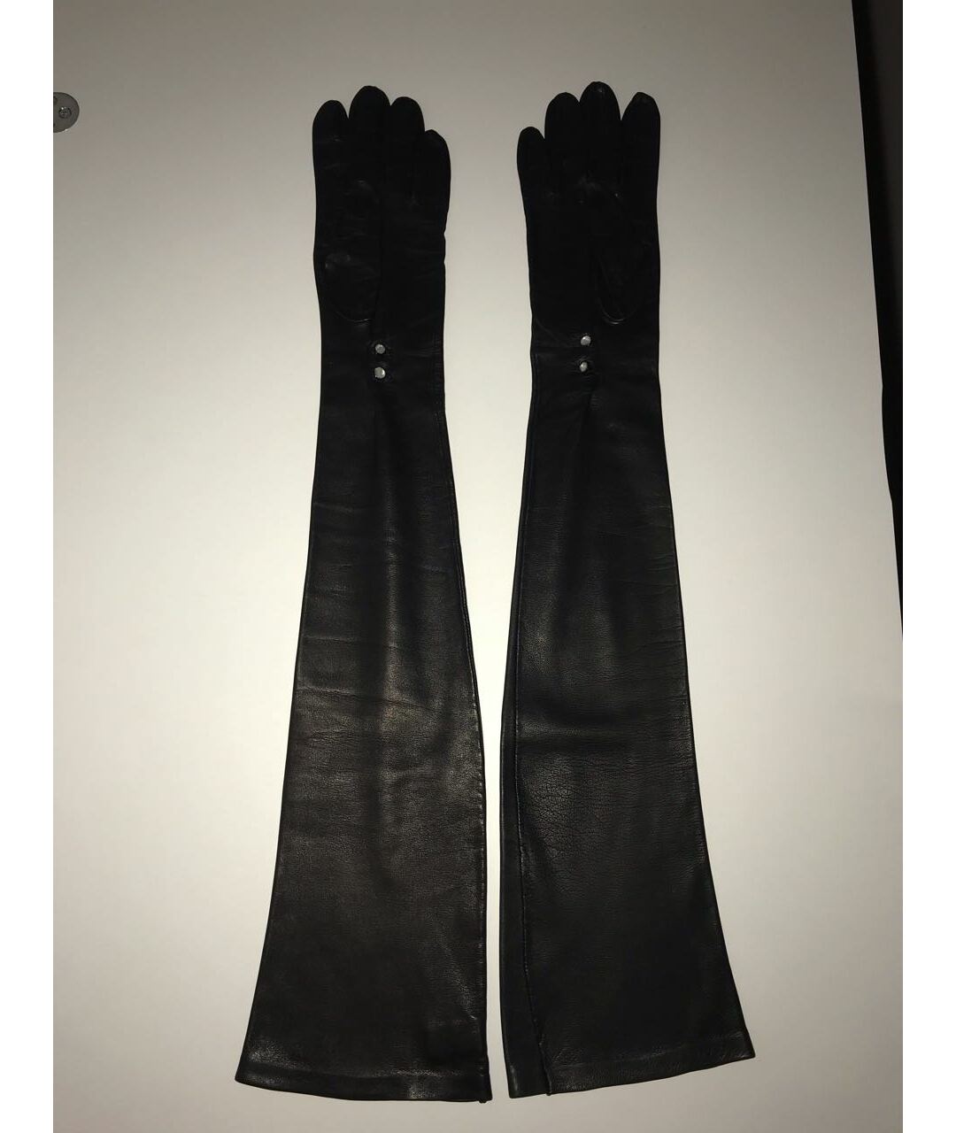 AGENT PROVOCATEUR Черные кожаные перчатки, фото 2