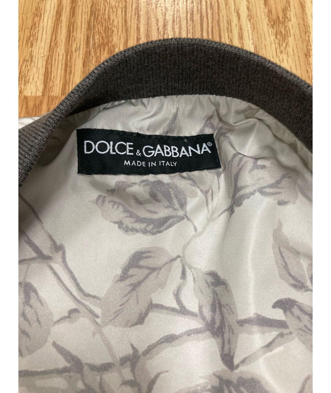 DOLCE&GABBANA Мульти шелковая куртка, фото 3