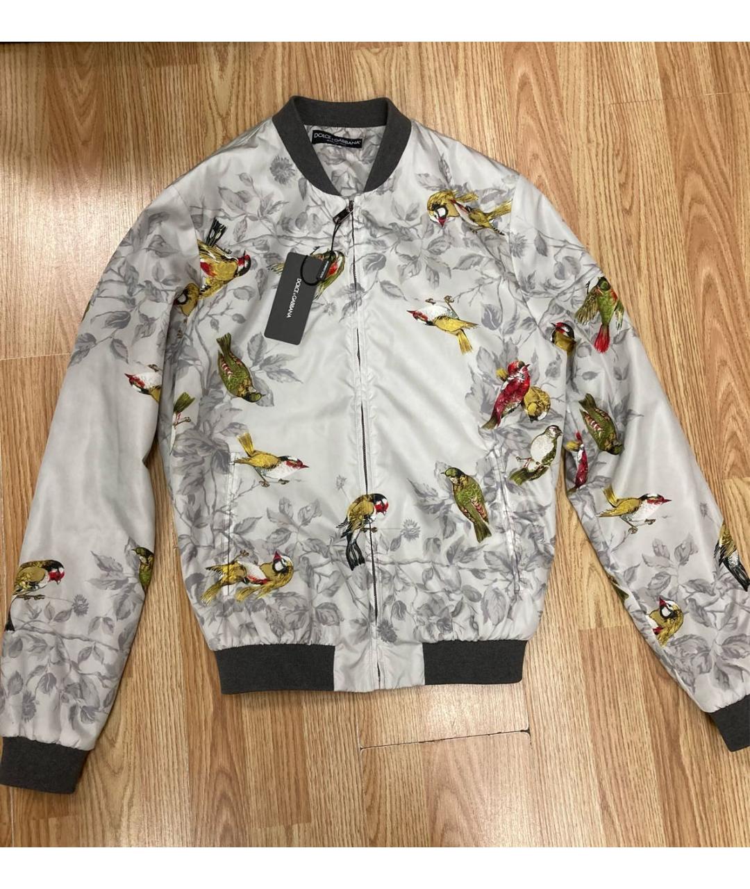 DOLCE&GABBANA Мульти шелковая куртка, фото 7