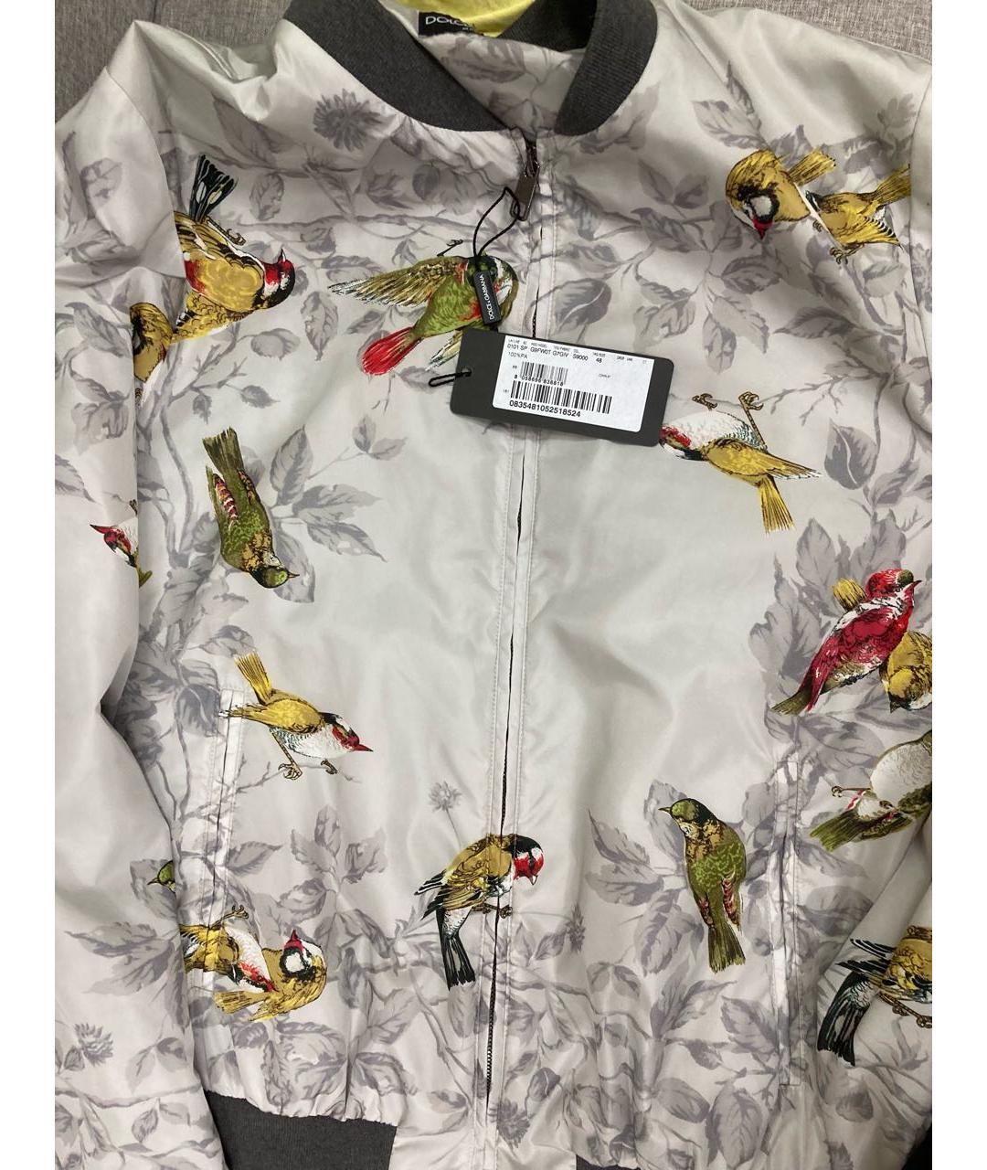 DOLCE&GABBANA Мульти шелковая куртка, фото 4