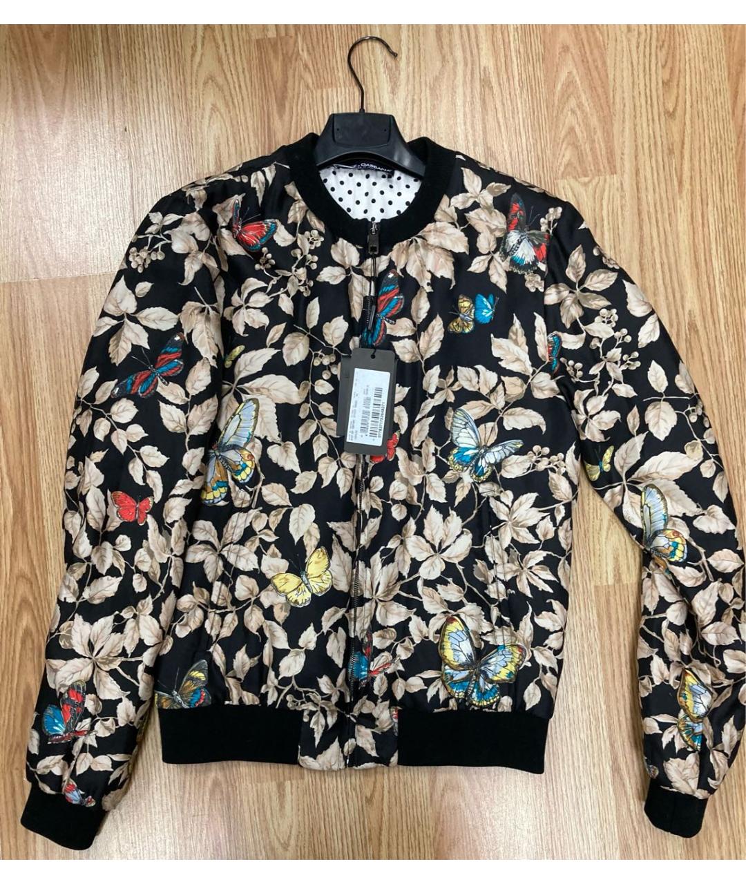 DOLCE&GABBANA Мульти шелковая куртка, фото 6