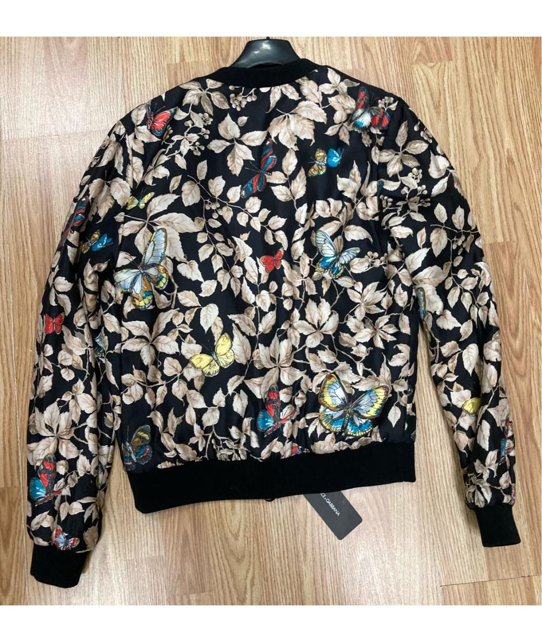 DOLCE&GABBANA Мульти шелковая куртка, фото 2