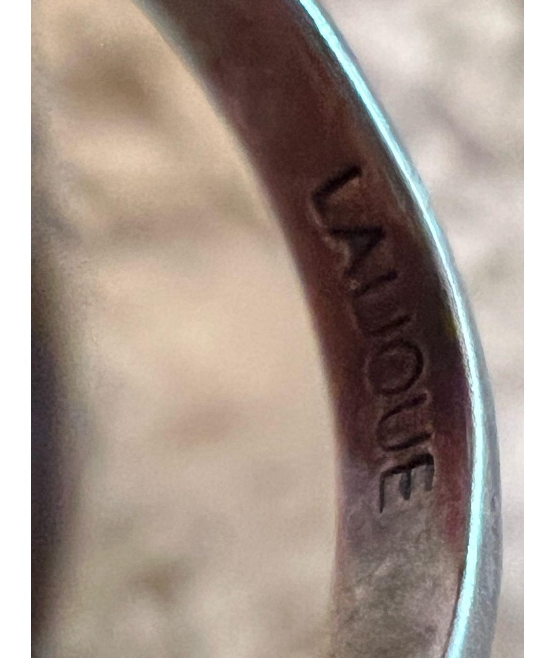 LALIQUE Серое серебряное кольцо, фото 6