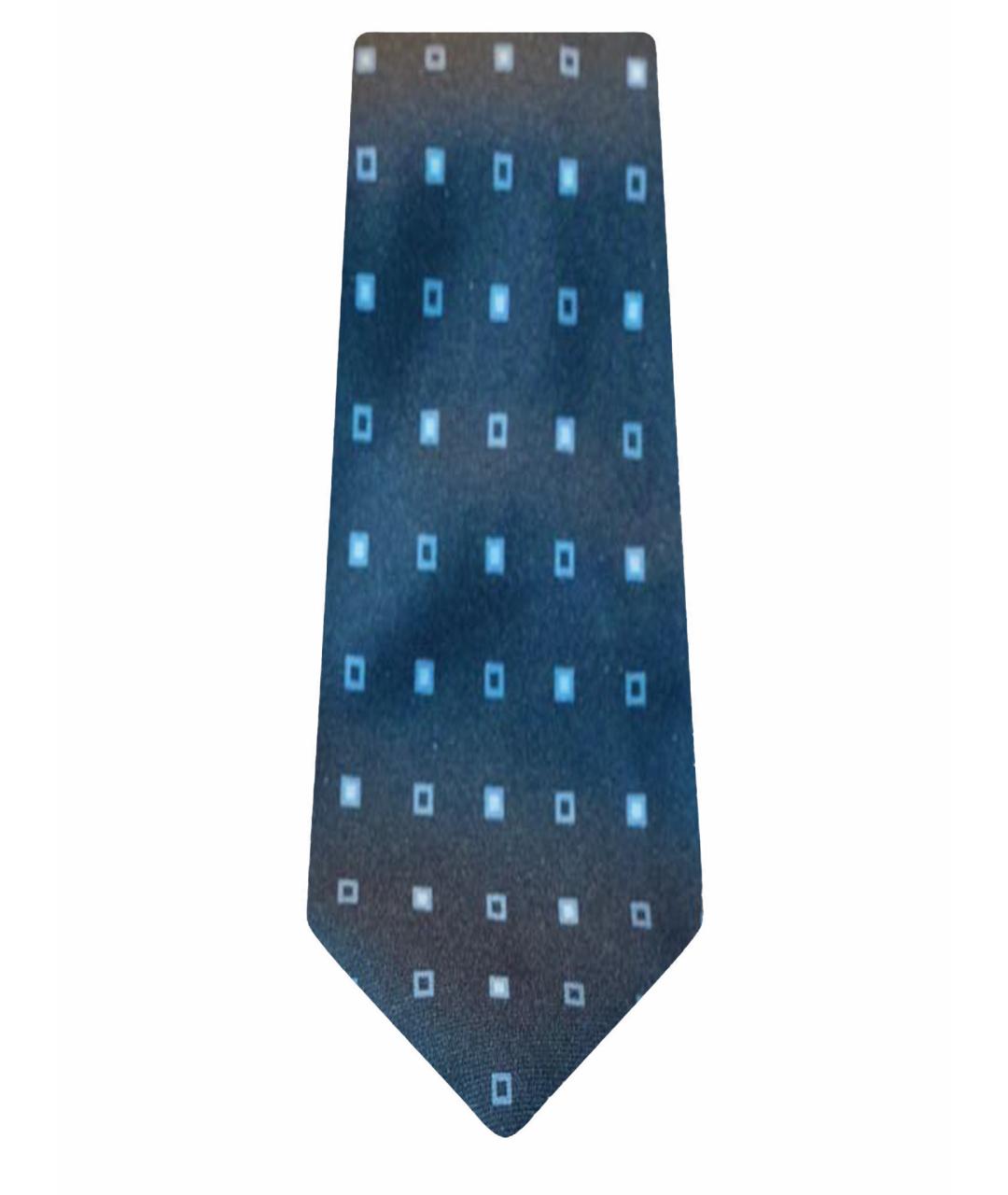 KITON Серый шелковый галстук, фото 1