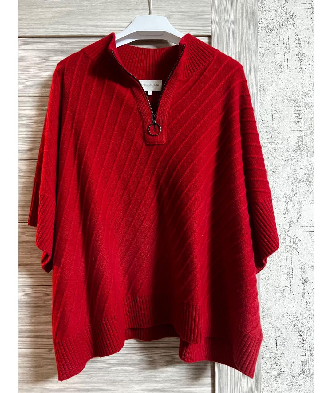 ERIC BOMPARD Красный кашемировый джемпер / свитер, фото 5