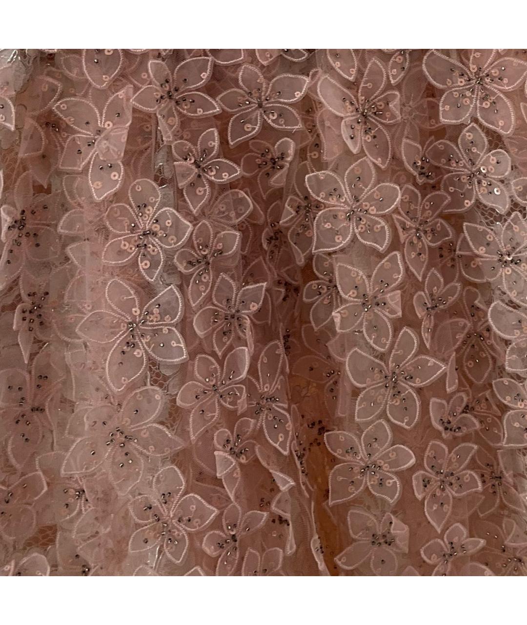 GIAMBATTISTA VALLI Розовое коктейльное платье, фото 4