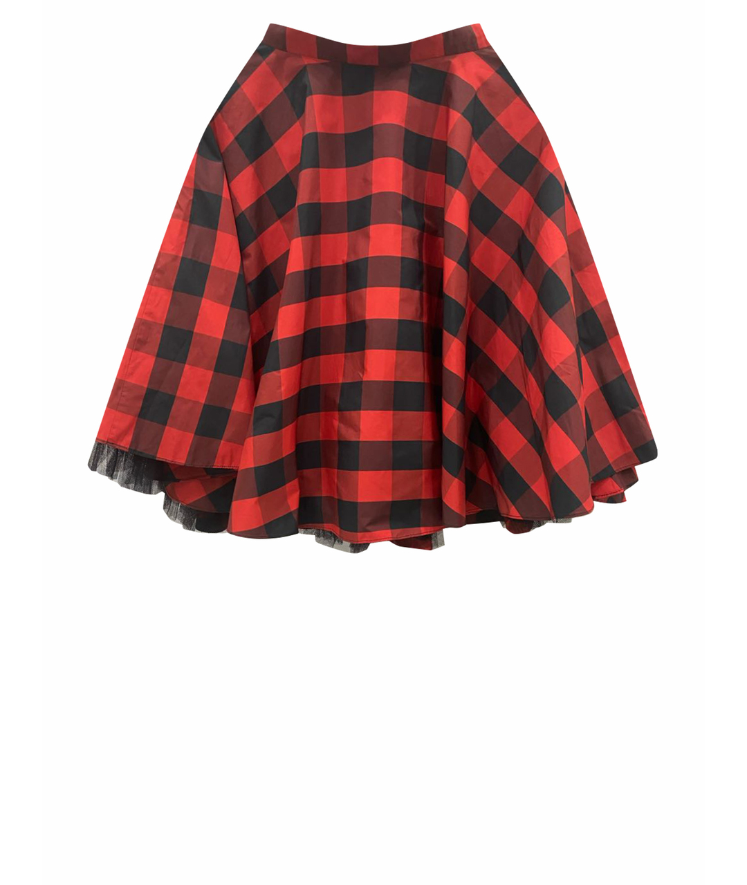 PINKO Красная полиэстеровая юбка мини, фото 1