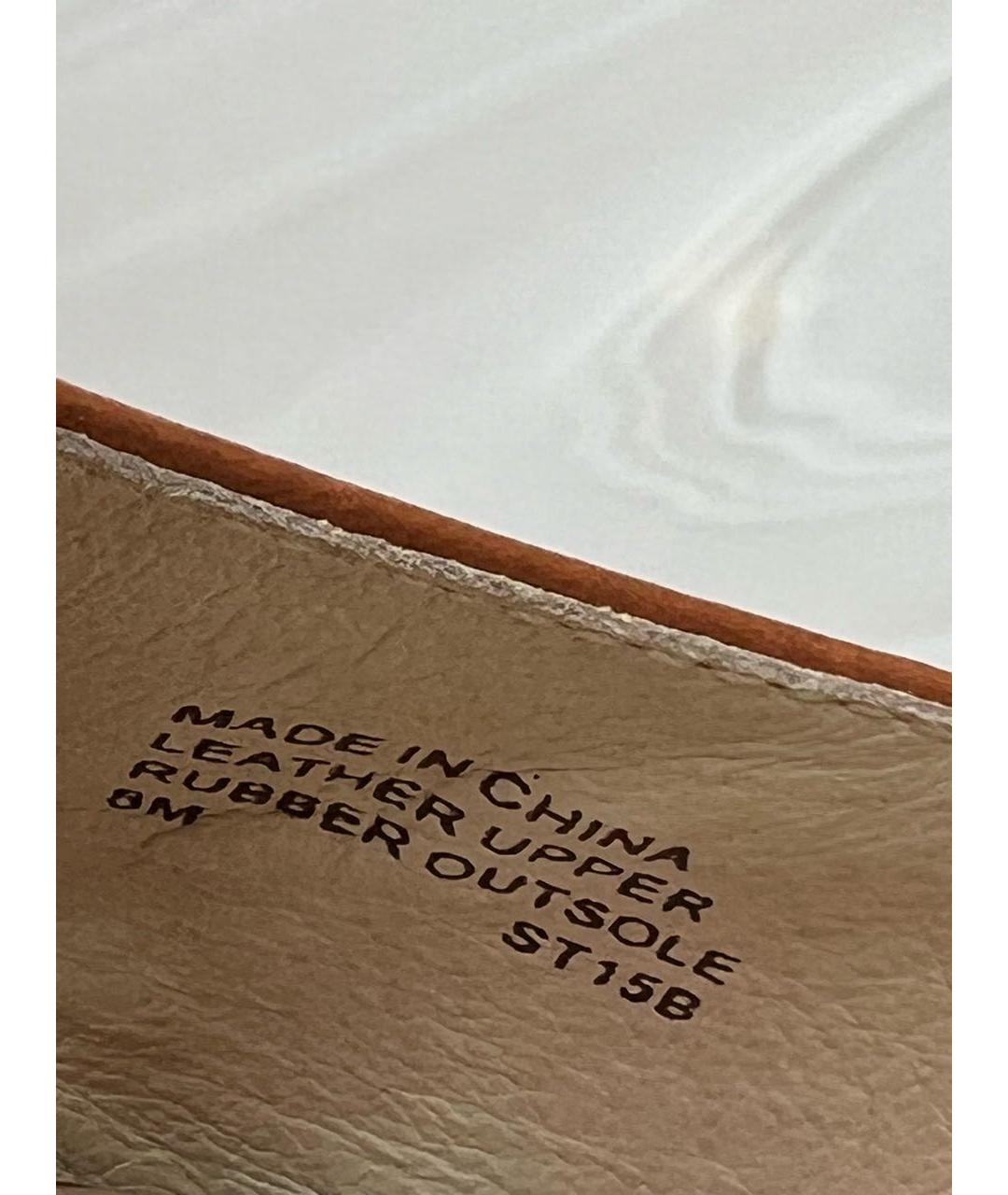 MICHAEL KORS Коричневые кожаные босоножки, фото 8
