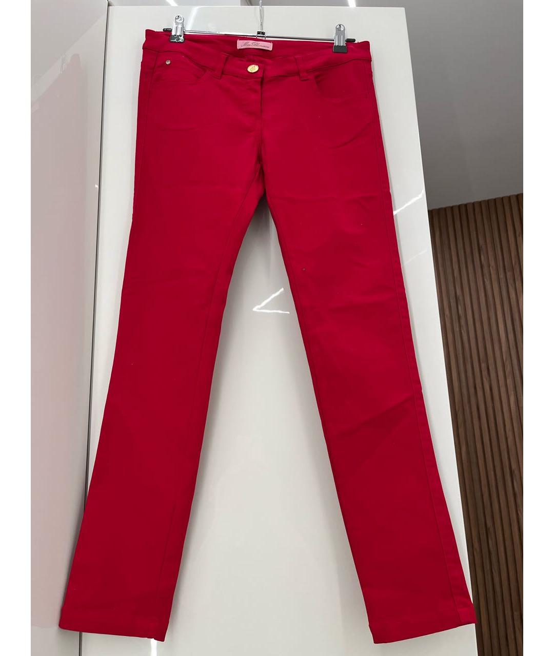 MISS BLUMARINE Красные брюки и шорты, фото 7