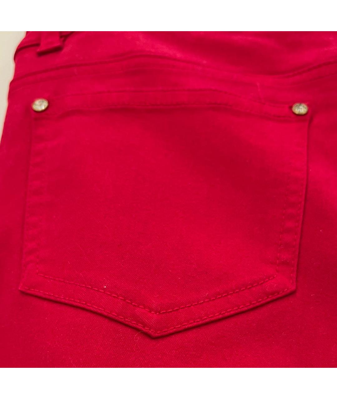 MISS BLUMARINE Красные брюки и шорты, фото 6