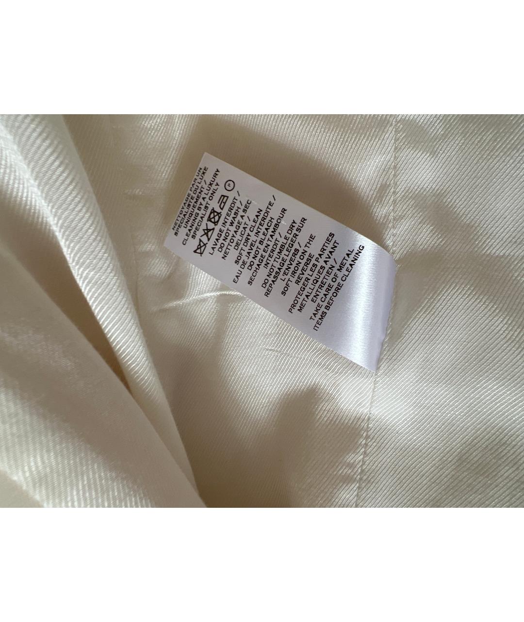BALMAIN Белый шерстяной жакет/пиджак, фото 9