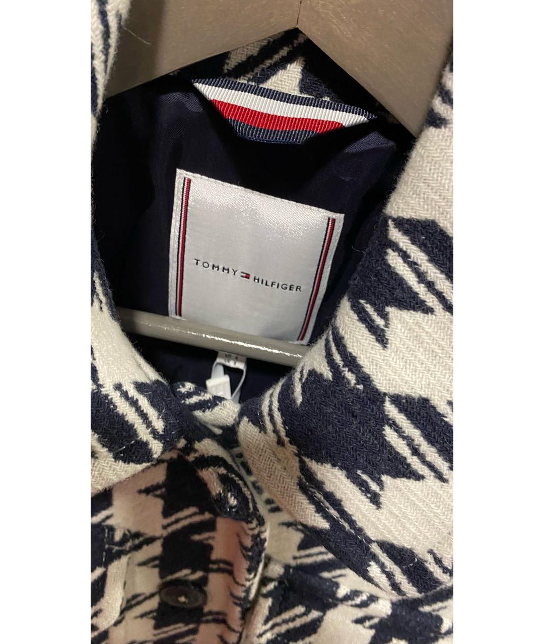 TOMMY HILFIGER Темно-синий хлопковый жакет/пиджак, фото 8