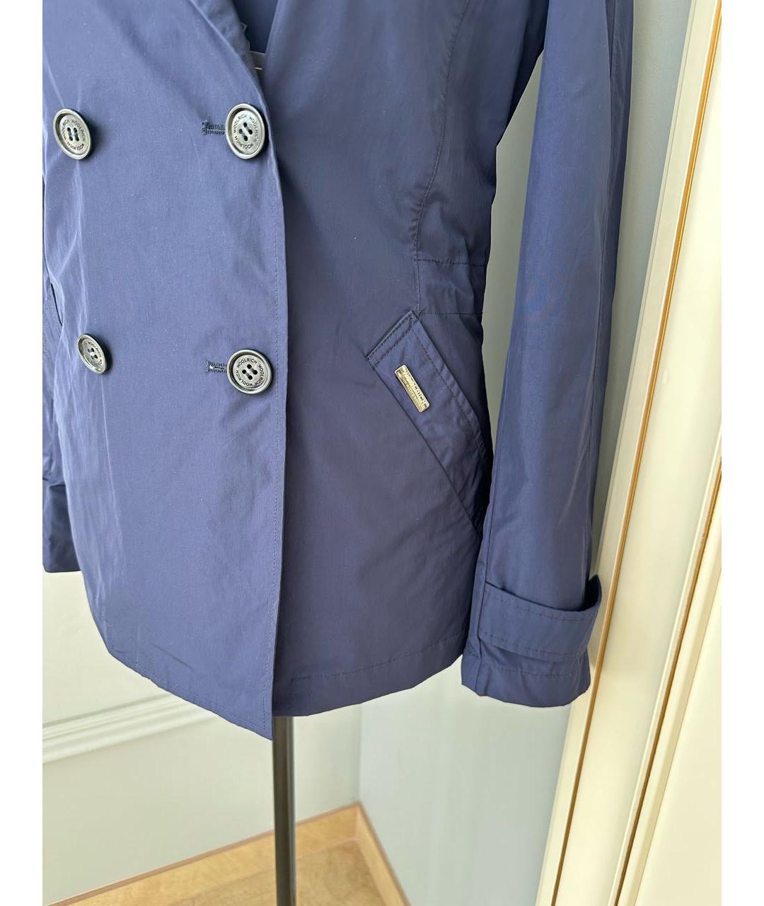 WOOLRICH Темно-синяя куртка, фото 4