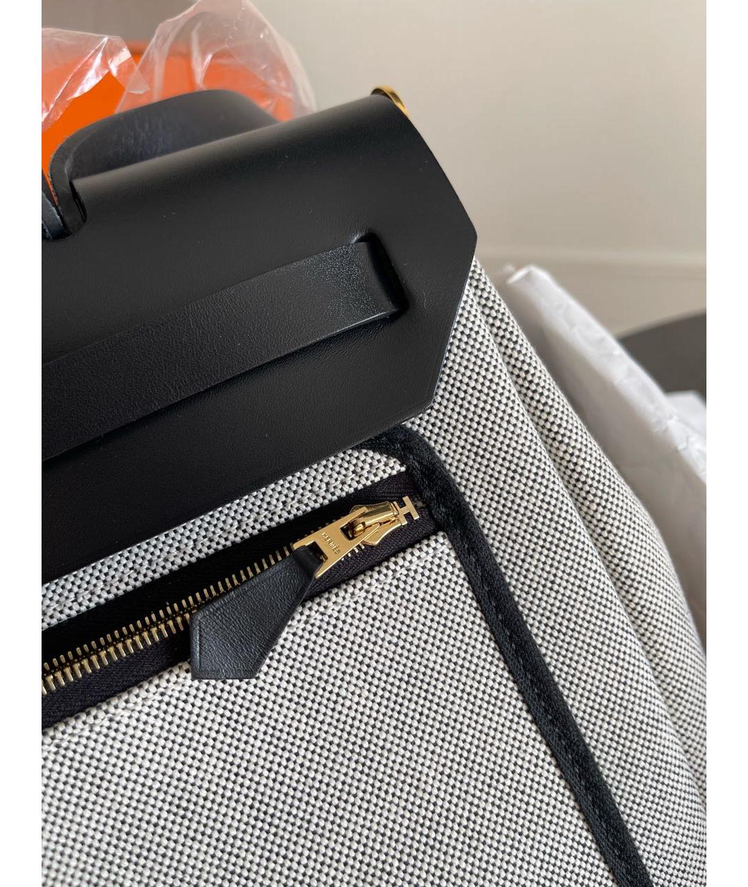 HERMES Бежевая сумка тоут, фото 5