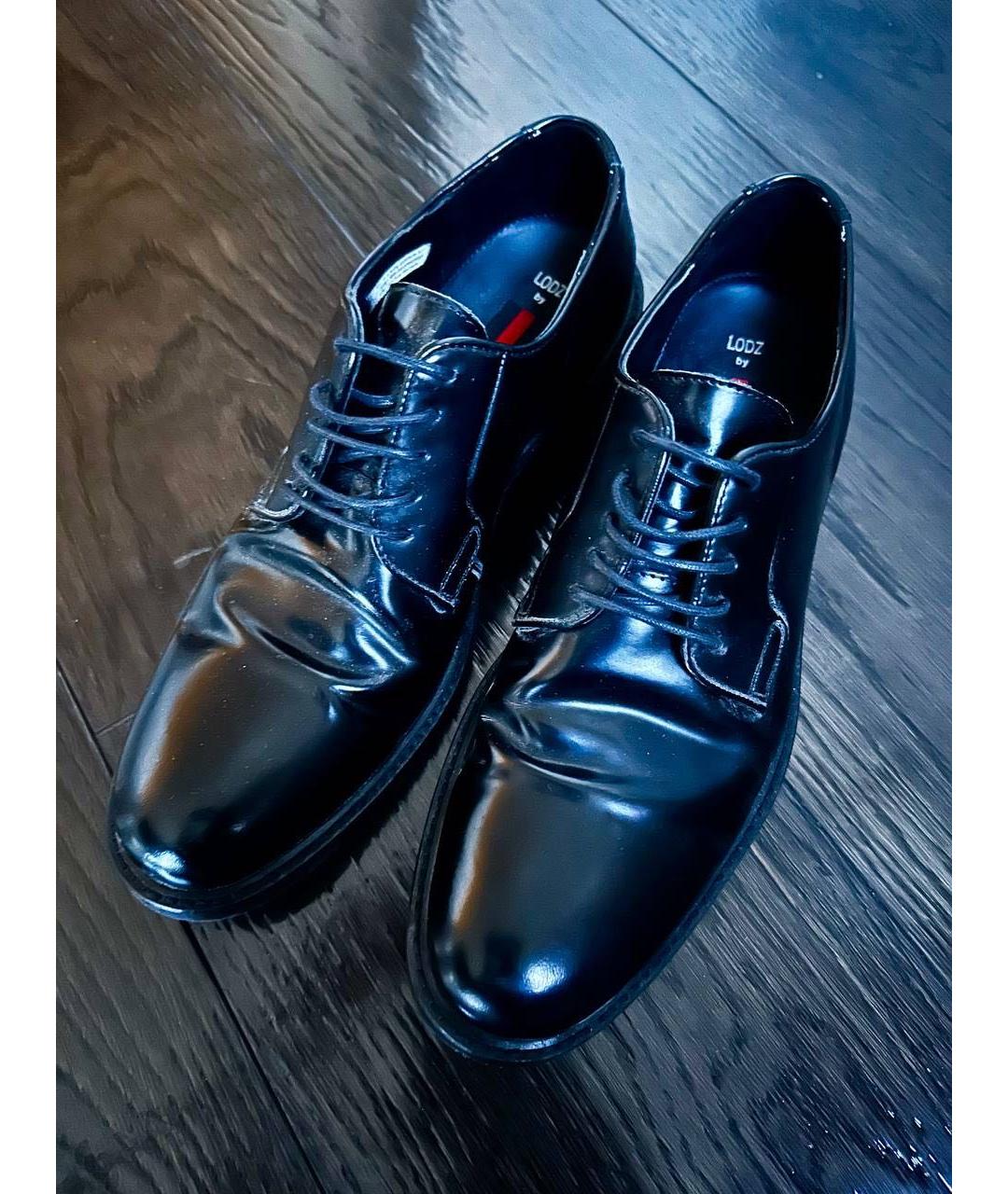 LLOYD Черные кожаные туфли, фото 3