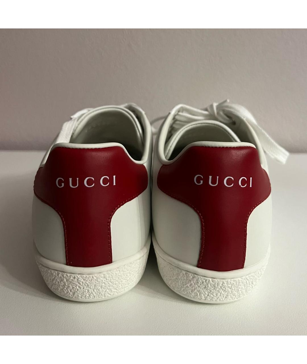 Gucci sneakers red store and green back