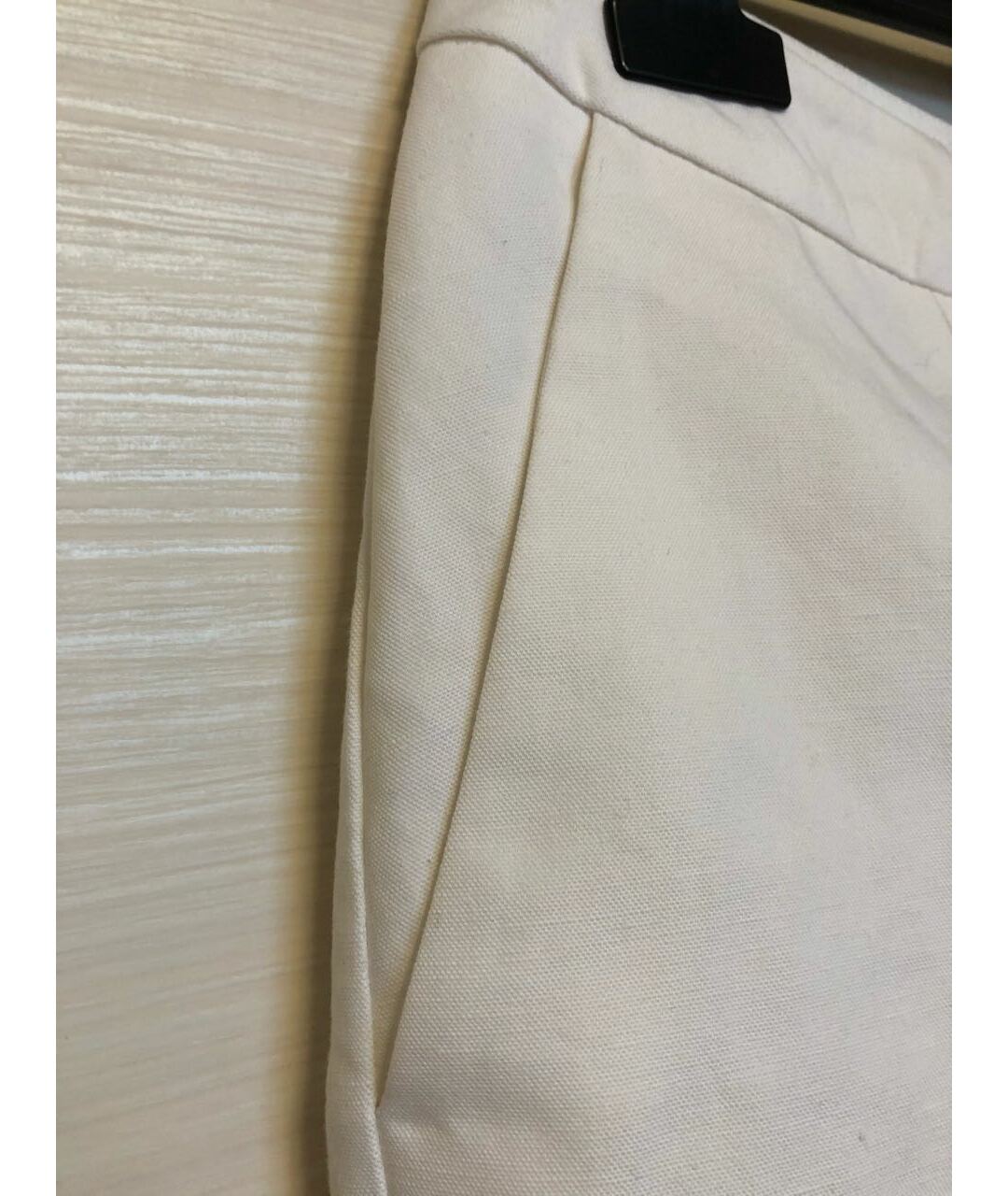 ALEXANDER TEREKHOV Белые льняные прямые брюки, фото 4