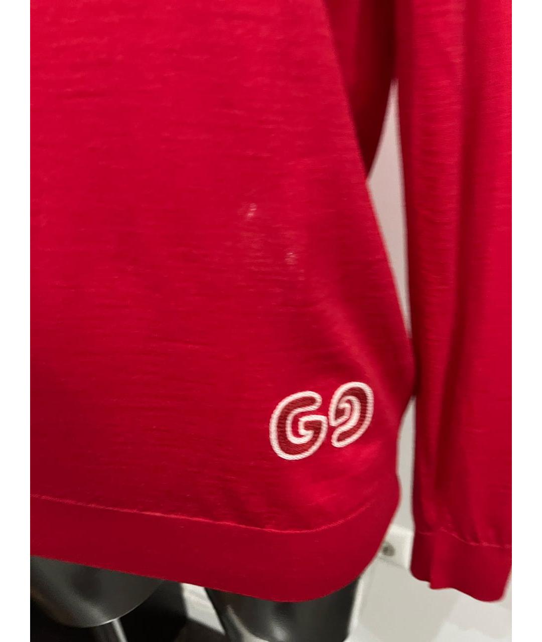GUCCI Красный джемпер / свитер, фото 4